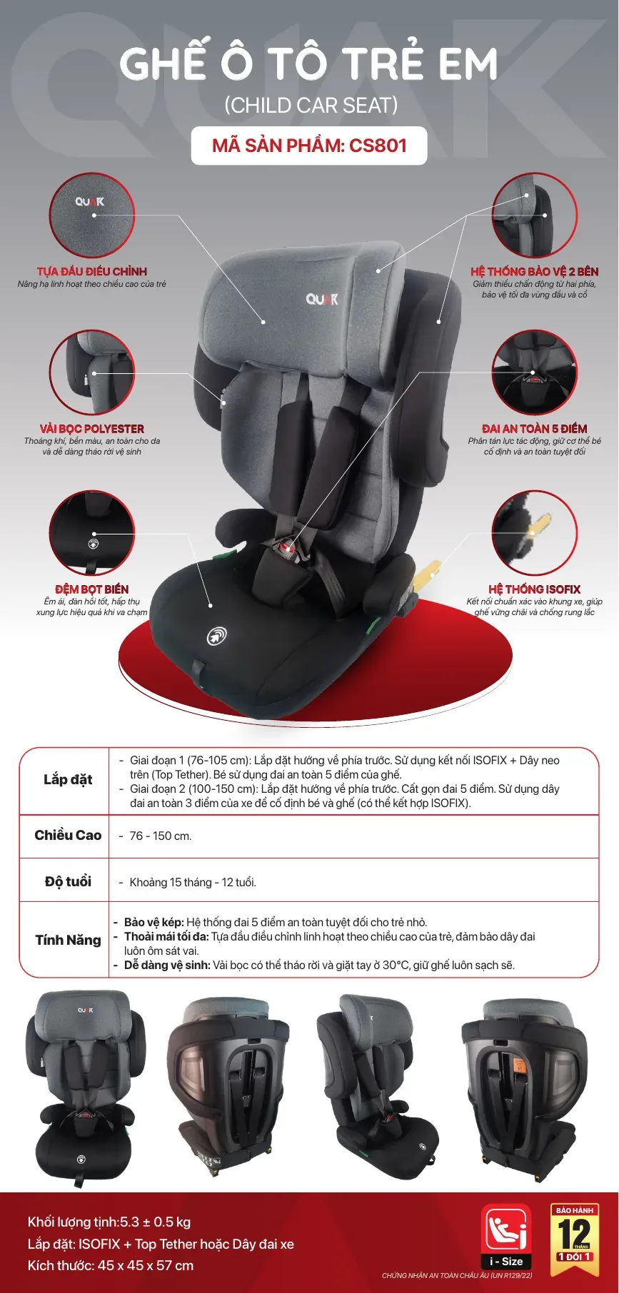 Trang 3 – Ghế CS801