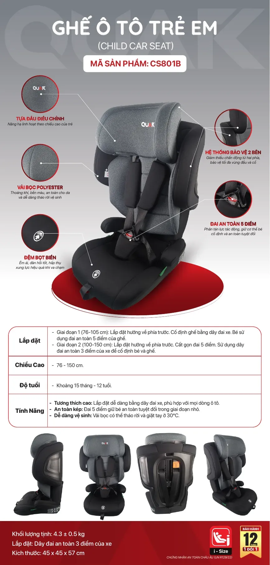 Trang 4 – Thông số kỹ thuật